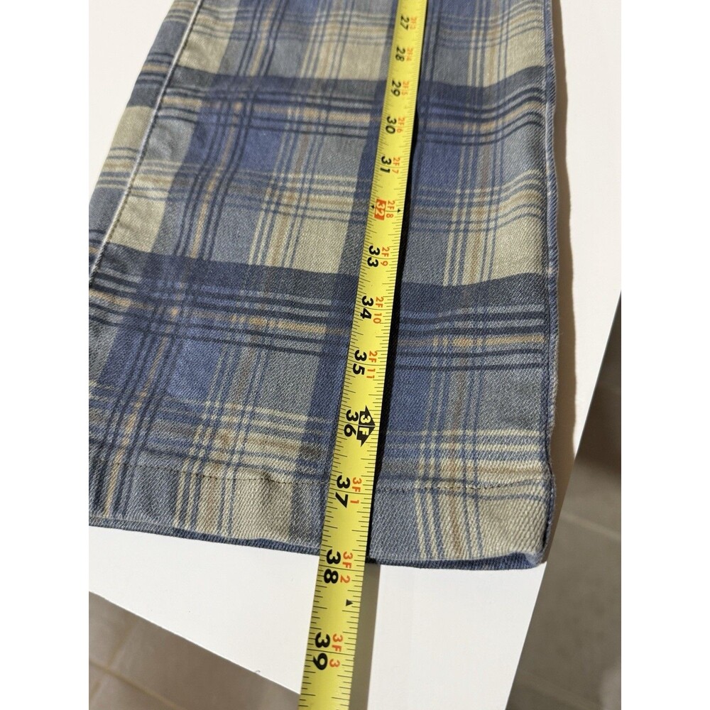Judy Blue Women's High Waist  Vintage Look Plaid Straight 7 / 28 - Picture 12 of 12